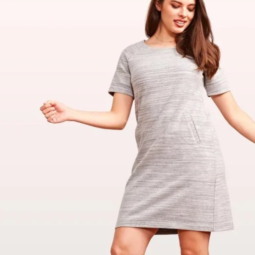 BRASS Clothing The A-Line Dress in Black, Large